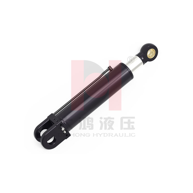 What does a hydraulic cylinder do?