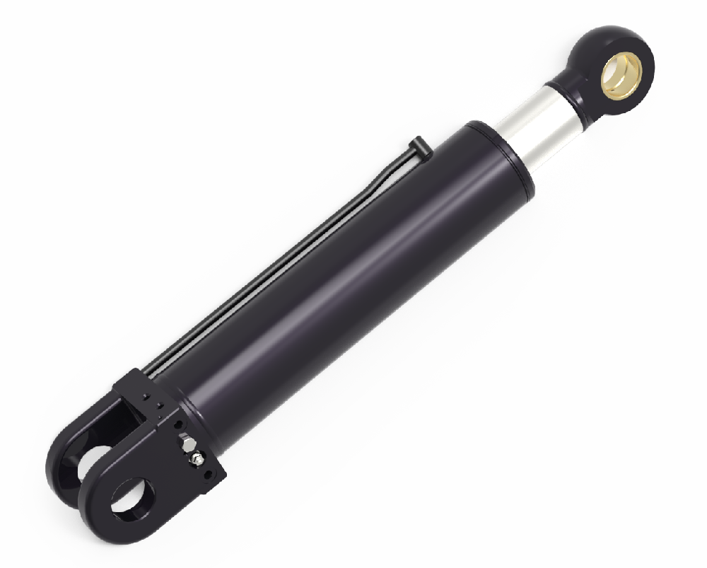 How to check if a hydraulic cylinder is leaking internally?