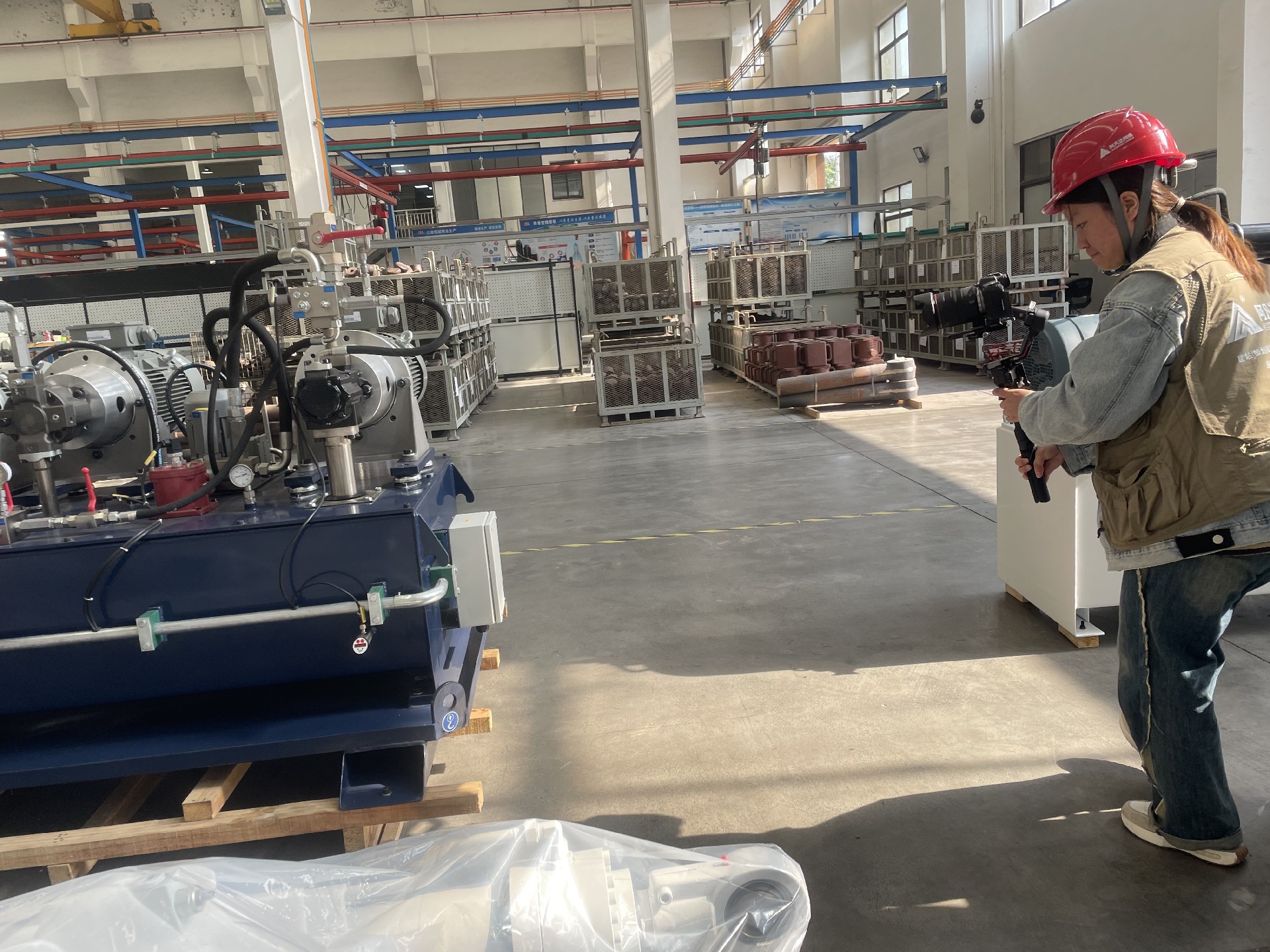 One way hydraulic cylinder